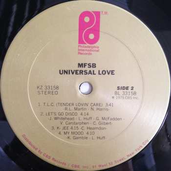 LP MFSB: Universal Love