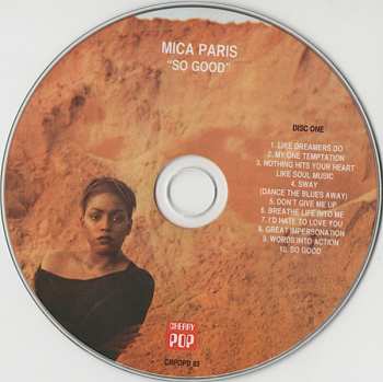 CD Mica Paris: So Good (The Deluxe Edition) DLX | LTD