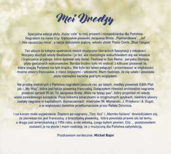 CD Michał Bajor: Kolor Cafe. Przeboje Włoskie I Francuskie
