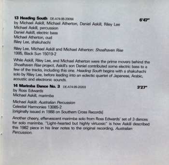 CD Michael Askill: Rhythm In The Abstract - Selected Pieces 1987-1999