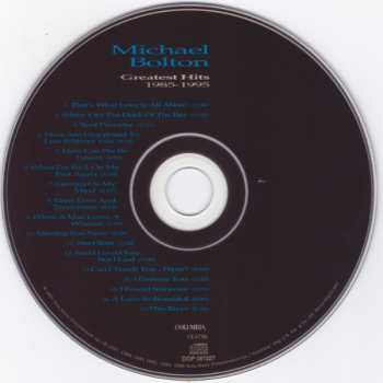 CD Michael Bolton: Greatest Hits 1985-1995