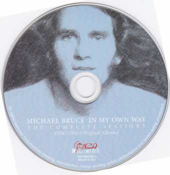 2CD Michael Bruce: In My Own Way  (The Complete Sessions)