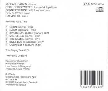CD Michael Carvin Quintet: The Camel