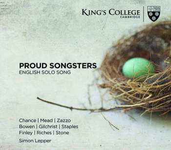 Album Lawrence Zazzo: Proud Songsters: English Solo Song