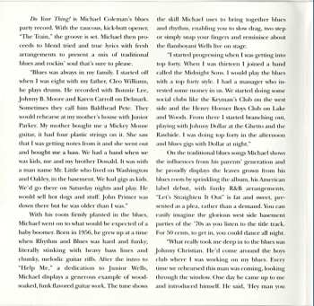 CD Michael Coleman: Do Your Thing!