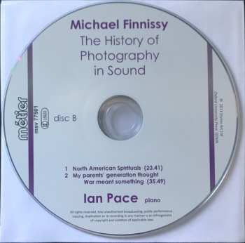 5CD Michael Finnissy: The History Of Photography In Sound