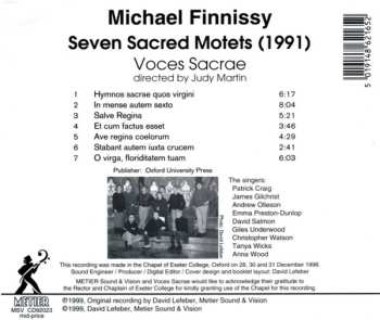 CD Michael Finnissy: Seven Sacred Motets