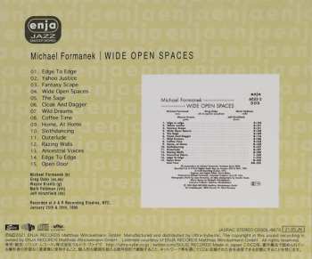 CD Michael Formanek: Wide Open Spaces