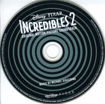 CD Michael Giacchino: Incredibles 2 (Original Motion Picture Soundtrack)