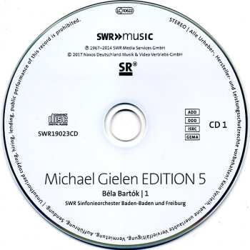 6CD/Doos Igor Stravinsky: Michael Gielen Edition, Vol. 5 1967-2014