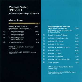 5CD/Doos Johannes Brahms: Brahms The Symphonies, Piano Concerto No.1, Double Concerto, Piano Quartet No.1