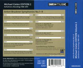 10CD/Doos Anton Bruckner: Symphonies No.1-9, Michael Gielen Edition Vol. 2 1968-2013