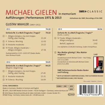 3CD Gustav Mahler: In Memoriam Michael Gielen : Gustav Mahler Sinfonie Nr. 6