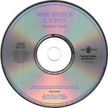 CD Michael Henderson: Goin' Places
