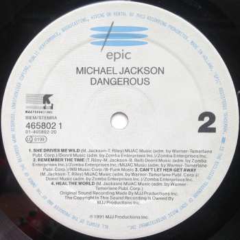 2LP Michael Jackson: Dangerous