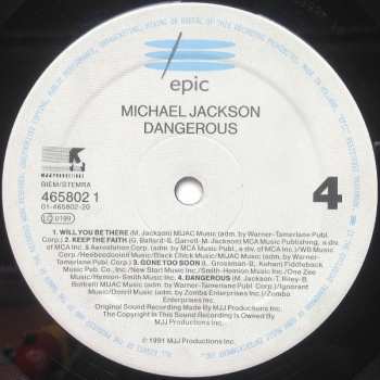 2LP Michael Jackson: Dangerous