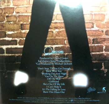 CD Michael Jackson: Off The Wall