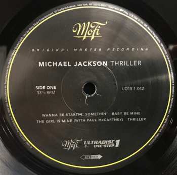 LP Michael Jackson: Thriller LTD | NUM
