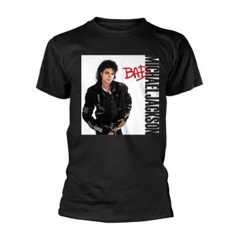 Merch Michael Jackson: T-shirt Bad (black)