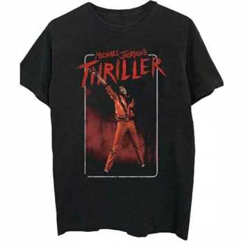 Merch Michael Jackson: Tričko Thriller White Red Suit  S