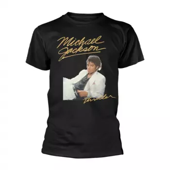 T-shirt Thriller White Suit