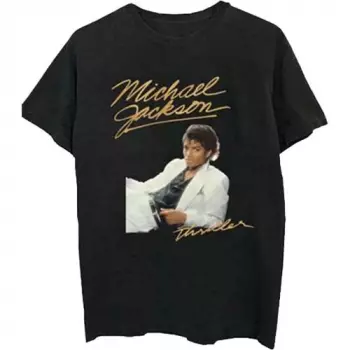 T-shirt Thriller White Suit 
