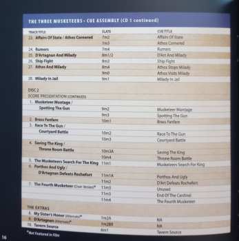 2CD Michael Kamen: The Three Musketeers (Original Motion Picture Soundtrack) LTD