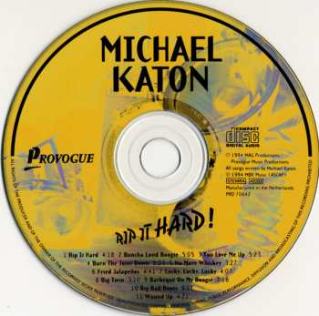CD Michael Katon: Rip It Hard!