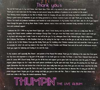 2CD Michael Manson: Thumpin' (The Live Album)