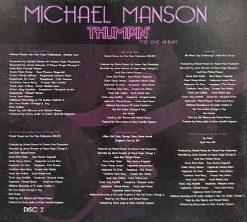 2CD Michael Manson: Thumpin' (The Live Album)