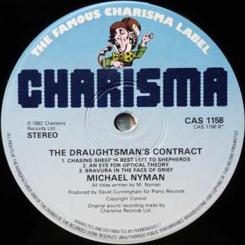 LP Michael Nyman: The Draughtsman's Contract LTD