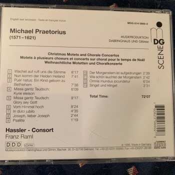 CD Michael Praetorius: Weihnachtliche Motetten Und Lieder: Christmas Motets And Chorale Concertos