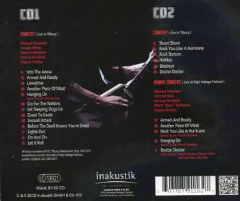 2CD Michael Schenker: Temple Of Rock- Live In Europe