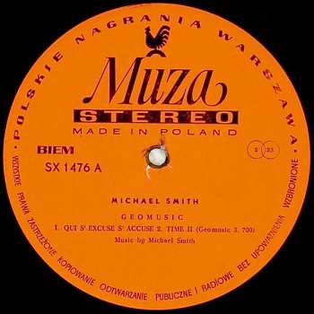LP Michael Smith: Geomusic