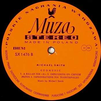 LP Michael Smith: Geomusic
