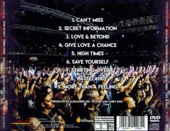 CD/DVD Michael Thompson Band: High Times - Live In Italy