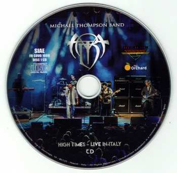 CD/DVD Michael Thompson Band: High Times - Live In Italy