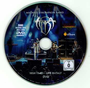 CD/DVD Michael Thompson Band: High Times - Live In Italy