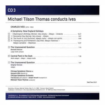 4CD/Doos The Chicago Symphony Orchestra: Michael Tilson Thomas Conducts Ives