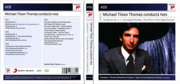 4CD/Doos The Chicago Symphony Orchestra: Michael Tilson Thomas Conducts Ives