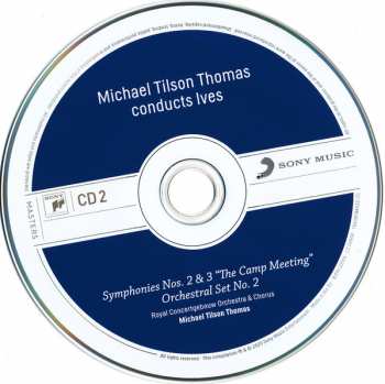 4CD/Doos The Chicago Symphony Orchestra: Michael Tilson Thomas Conducts Ives
