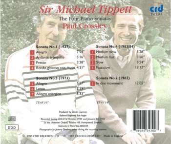 2CD Sir Michael Tippett: The Four Piano Sonatas