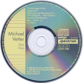 CD Michael Vetter: Zen - Koto