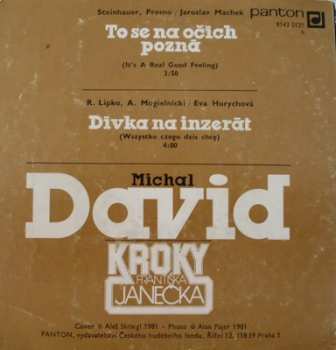 SP Michal David: To Se Na Očích Pozná (It's A Real Good Feeling) / Dívka Na Inzerát