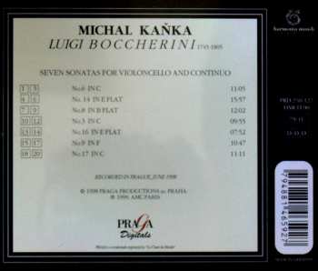 CD Luigi Boccherini: Sonate A Violoncello Solo E Basso