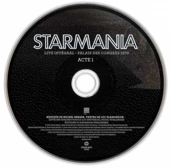 2CD Michel Berger: Starmania - Le Spectacle