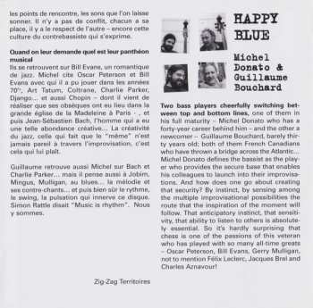 CD Michel Donato: Happy Blue (2 Contrebasses)