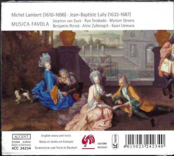 CD Jean-Baptiste Lully: D'un Feu Secret ... Airs De Cour
