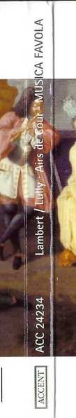CD Jean-Baptiste Lully: D'un Feu Secret ... Airs De Cour