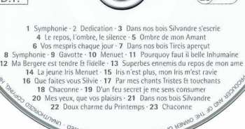 CD Jean-Baptiste Lully: D'un Feu Secret ... Airs De Cour